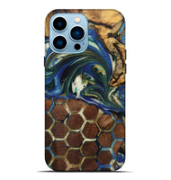 iPhone 14 Pro Max Wood Live Edge Phone Case - Micheal (Pattern, 724288)