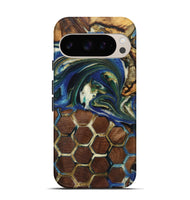 Pixel 9 Wood Live Edge Phone Case - Micheal (Pattern, 724288)