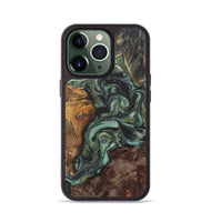 iPhone 13 Pro Wood Phone Case - Aitana (Green, 724307)