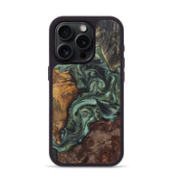 iPhone 15 Pro Wood Phone Case - Aitana (Green, 724307)