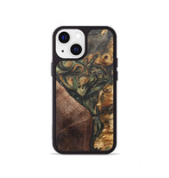 iPhone 13 mini Wood Phone Case - Mateo (Green, 724325)