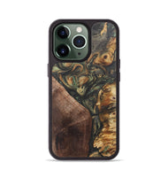 iPhone 13 Pro Wood Phone Case - Mateo (Green, 724325)