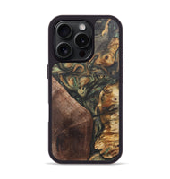 iPhone 16 Pro Wood Phone Case - Mateo (Green, 724325)