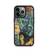 iPhone 13 Pro Wood Phone Case - Ophelia (Green, 724326)