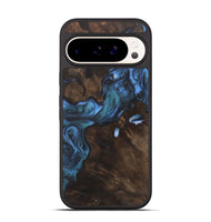 Pixel 9 Wood Phone Case - Daphne (Blue, 724369)