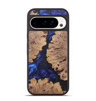 Pixel 9 Wood Phone Case - Preston (Blue, 724371)