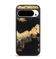 Pixel 9 Wood Phone Case - Savanna (Pure Black, 724401)