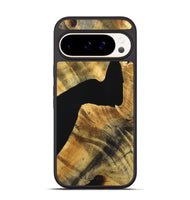 Pixel 9 Wood Phone Case - Neil (Pure Black, 724402)