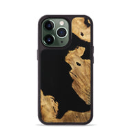 iPhone 13 Pro Wood Phone Case - Jorge (Pure Black, 724405)