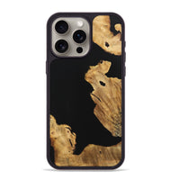 iPhone 15 Pro Max Wood Phone Case - Jorge (Pure Black, 724405)