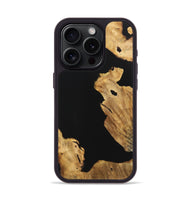 iPhone 15 Pro Wood Phone Case - Jorge (Pure Black, 724405)