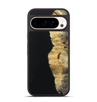 Pixel 9 Wood Phone Case - Helen (Pure Black, 724407)