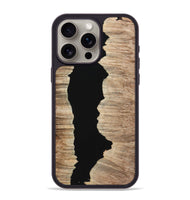 iPhone 15 Pro Max Wood Phone Case - Jude (Pure Black, 724409)