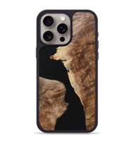 iPhone 15 Pro Max Wood Phone Case - Sasha (Pure Black, 724412)