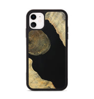 iPhone 11 Wood Phone Case - Clarence (Pure Black, 724414)