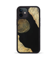 iPhone 12 Wood Phone Case - Clarence (Pure Black, 724414)