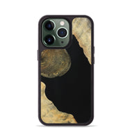 iPhone 13 Pro Wood Phone Case - Clarence (Pure Black, 724414)