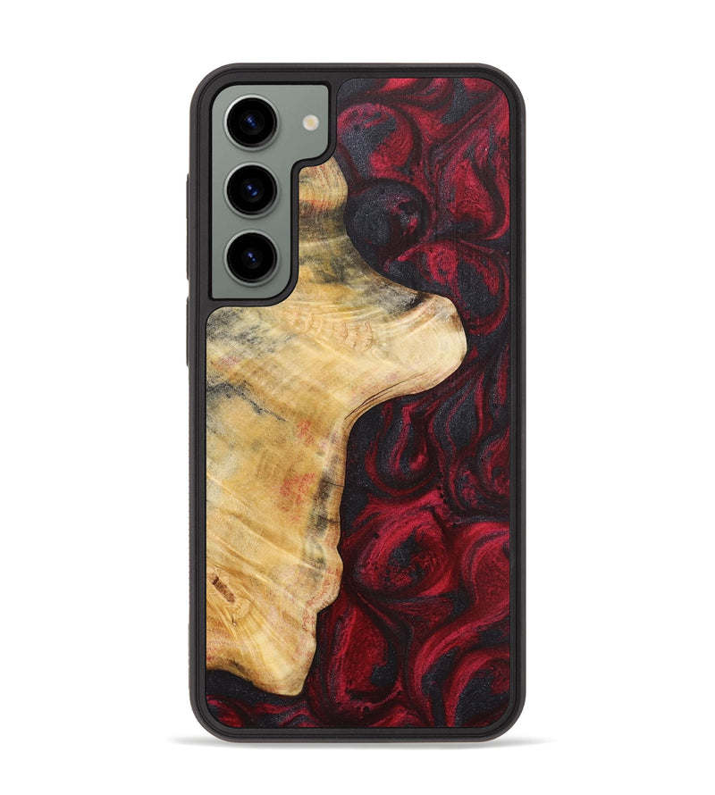 Galaxy S23 Plus Wood Phone Case - Chris (Red, 724418)