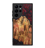 Galaxy S22 Ultra Wood Phone Case - Demetrius (Red, 724420)