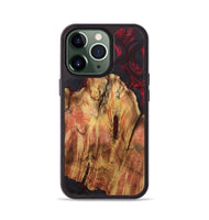 iPhone 13 Pro Wood Phone Case - Demetrius (Red, 724420)