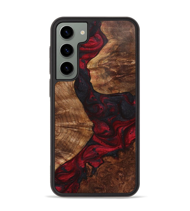 Galaxy S23 Plus Wood Phone Case - Anita (Red, 724421)