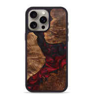 iPhone 15 Pro Max Wood Phone Case - Anita (Red, 724421)