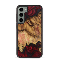 Galaxy S23 Plus Wood Phone Case - Donald (Red, 724422)