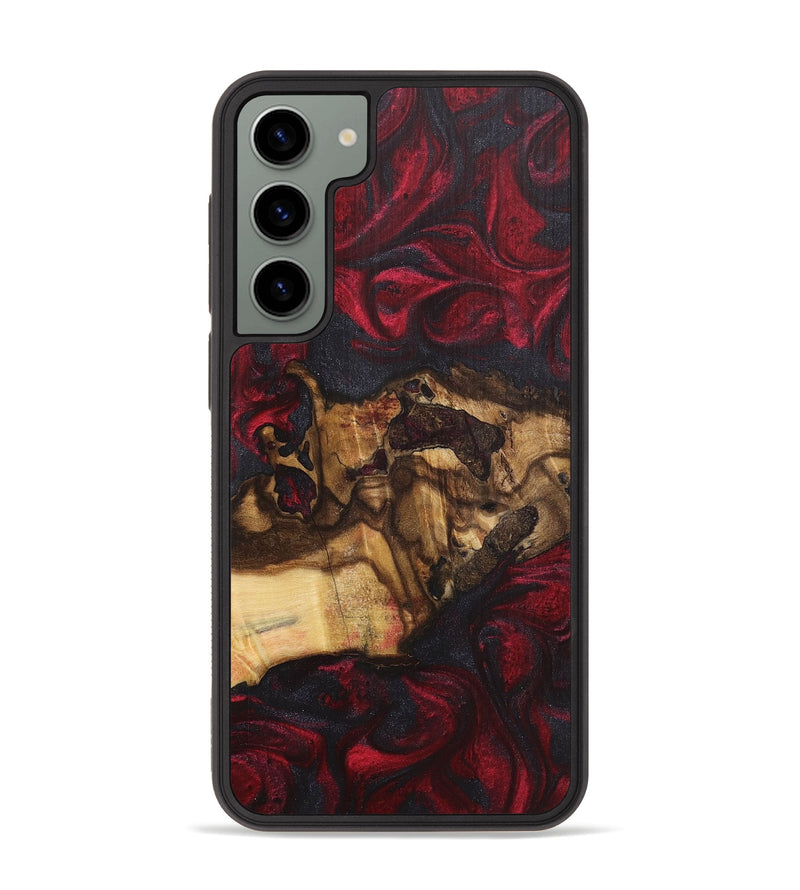 Galaxy S23 Plus Wood Phone Case - Alexis (Red, 724423)