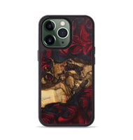 iPhone 13 Pro Wood Phone Case - Alexis (Red, 724423)