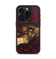 iPhone 15 Pro Wood Phone Case - Alexis (Red, 724423)