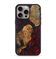 iPhone 15 Pro Max Wood Phone Case - Irvin (Red, 724427)