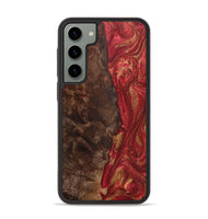 Galaxy S23 Plus Wood Phone Case - Mitchell (Red, 724430)