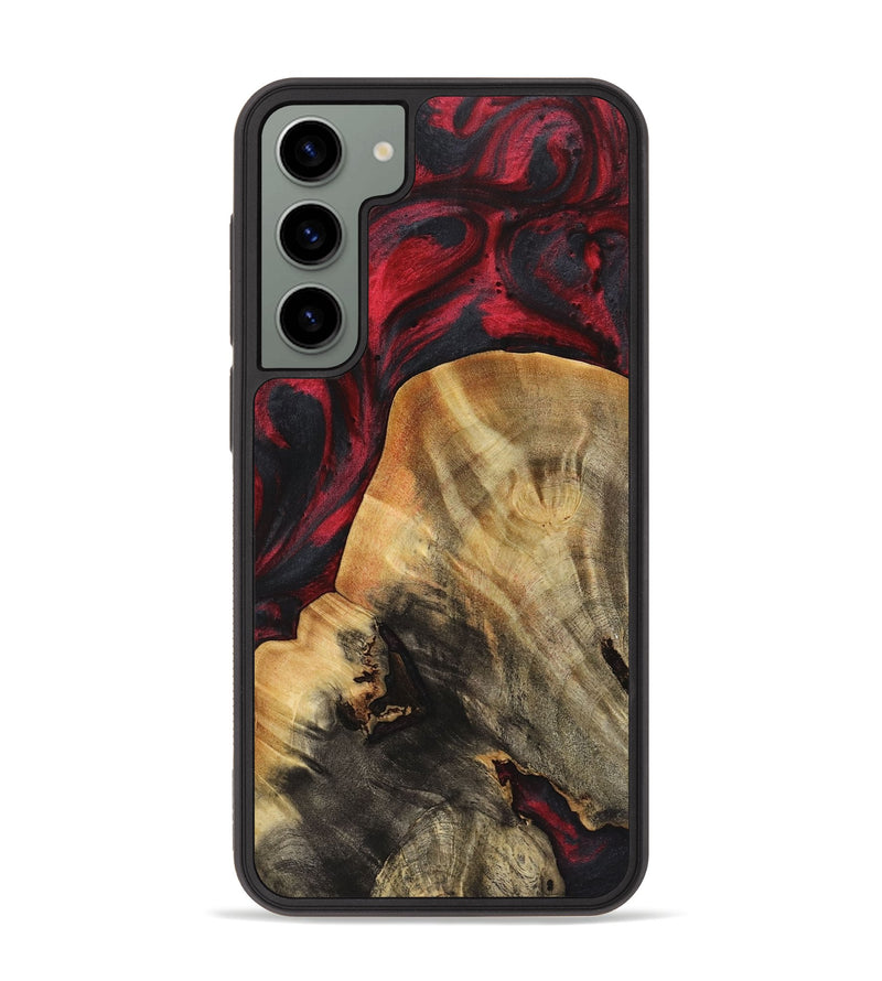 Galaxy S23 Plus Wood Phone Case - Kailey (Red, 724431)