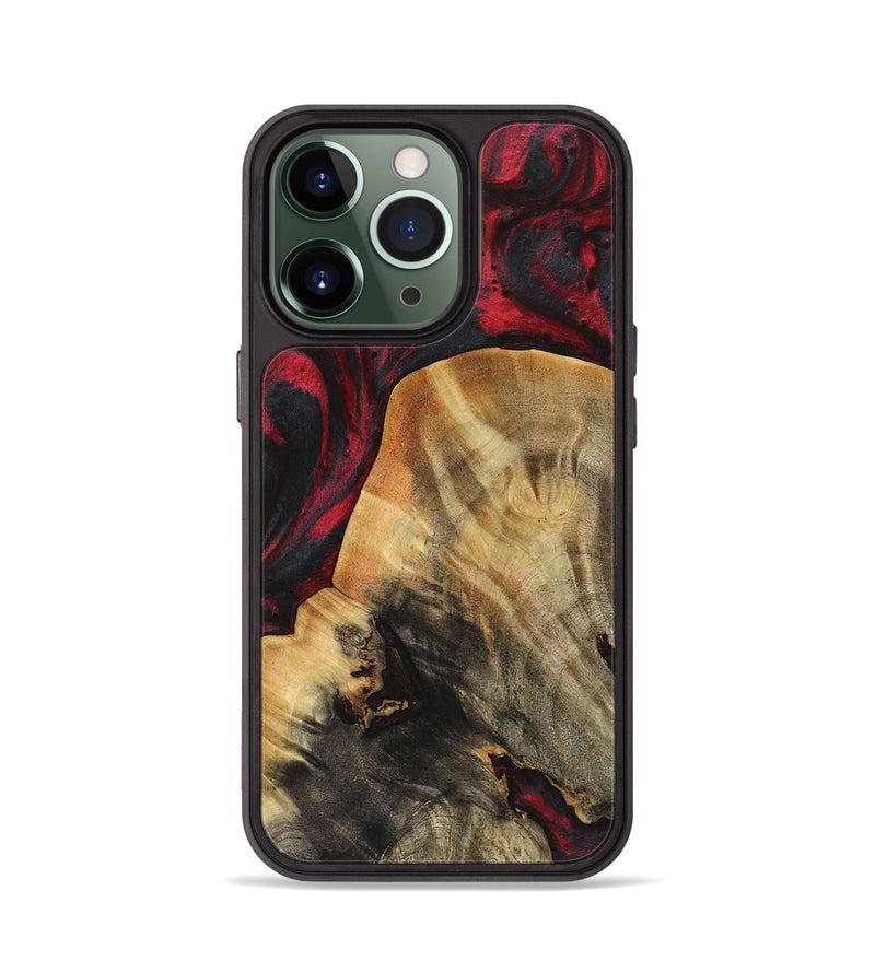 iPhone 13 Pro Wood Phone Case - Kailey (Red, 724431)