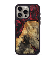 iPhone 15 Pro Max Wood Phone Case - Kailey (Red, 724431)