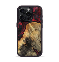 iPhone 15 Pro Wood Phone Case - Kailey (Red, 724431)