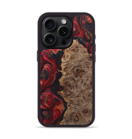 iPhone 15 Pro Wood Phone Case - Marley (Red, 724432)