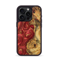 iPhone 15 Pro Wood Phone Case - Kaelyn (Red, 724433)