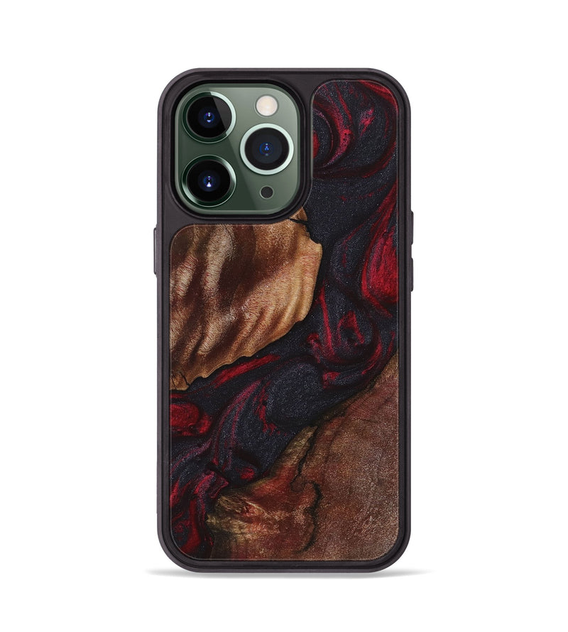 iPhone 13 Pro Wood Phone Case - Clyde (Red, 724438)