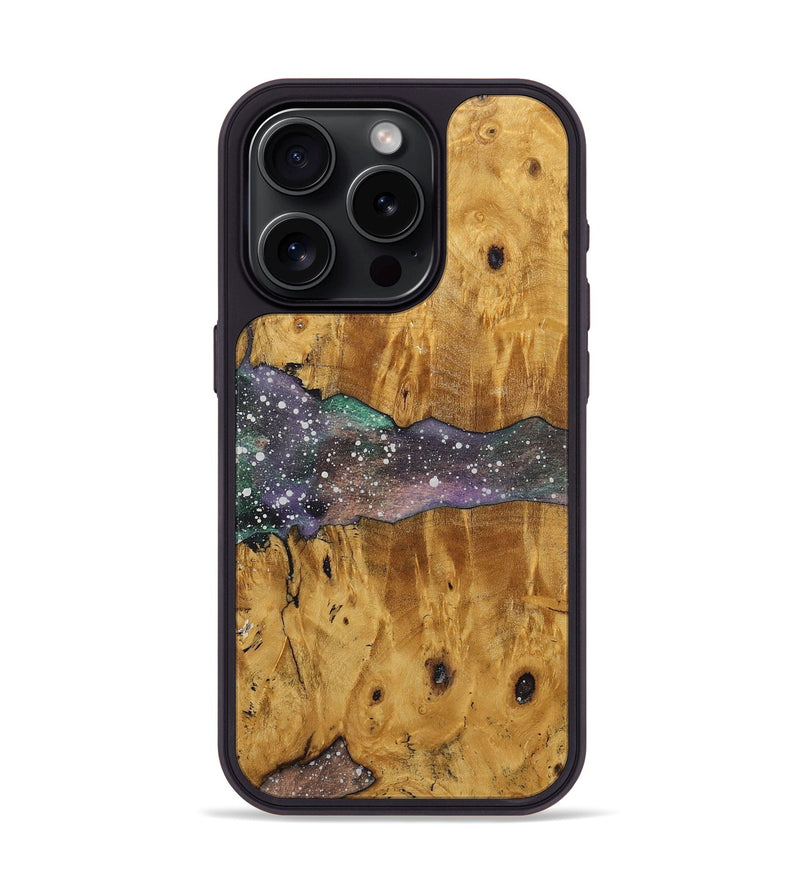 iPhone 15 Pro Wood Phone Case - Gillian (Cosmos, 724540)