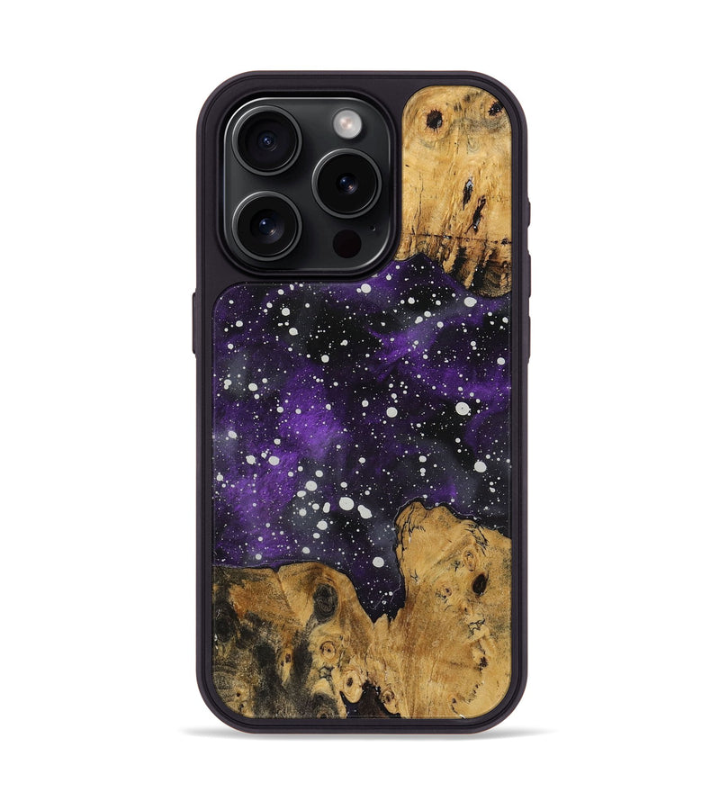 iPhone 15 Pro Wood Phone Case - Elisa (Cosmos, 724550)