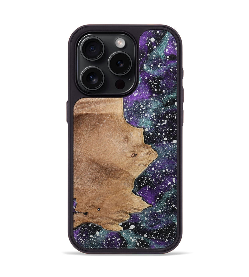 iPhone 15 Pro Wood Phone Case - Etta (Cosmos, 724555)