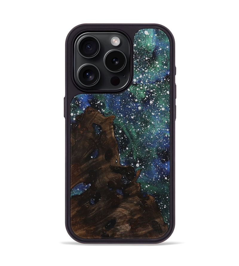 iPhone 15 Pro Wood Phone Case - Candace (Cosmos, 724567)