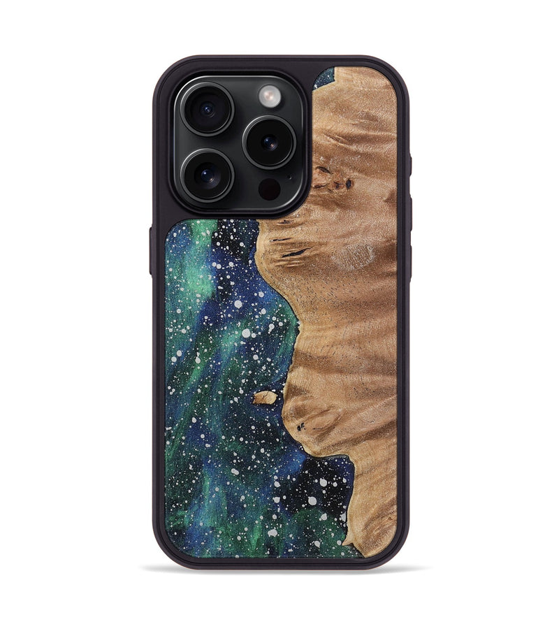 iPhone 15 Pro Wood Phone Case - Susie (Cosmos, 724579)