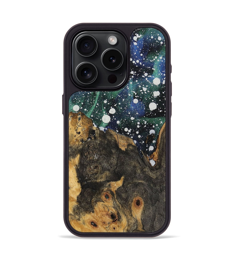 iPhone 15 Pro Wood Phone Case - Johnnie (Cosmos, 724598)