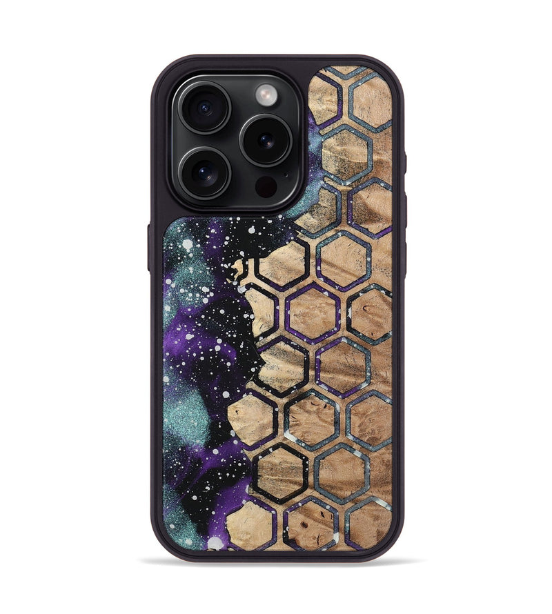 iPhone 15 Pro Wood Phone Case - Sherri (Cosmos, 724601)