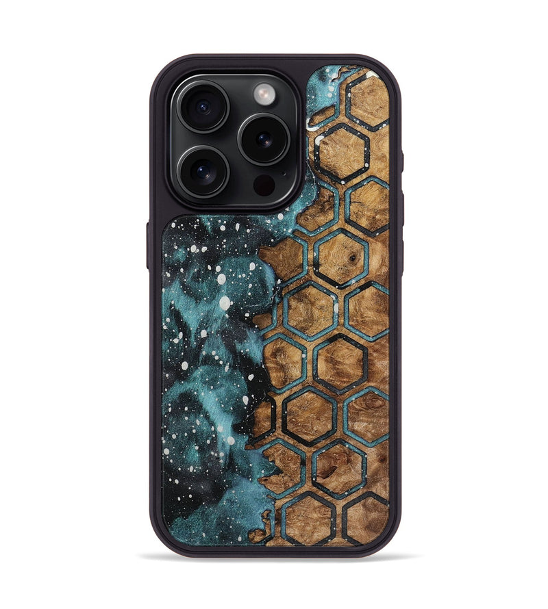 iPhone 15 Pro Wood Phone Case - Deja (Cosmos, 724603)