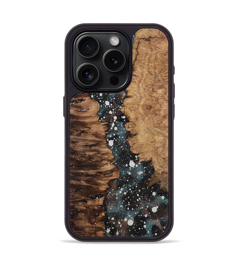 iPhone 15 Pro Wood Phone Case - Eliza (Cosmos, 724606)