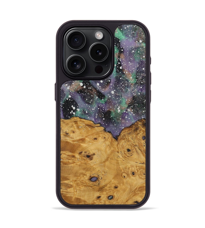 iPhone 15 Pro Wood Phone Case - Kadence (Cosmos, 724610)