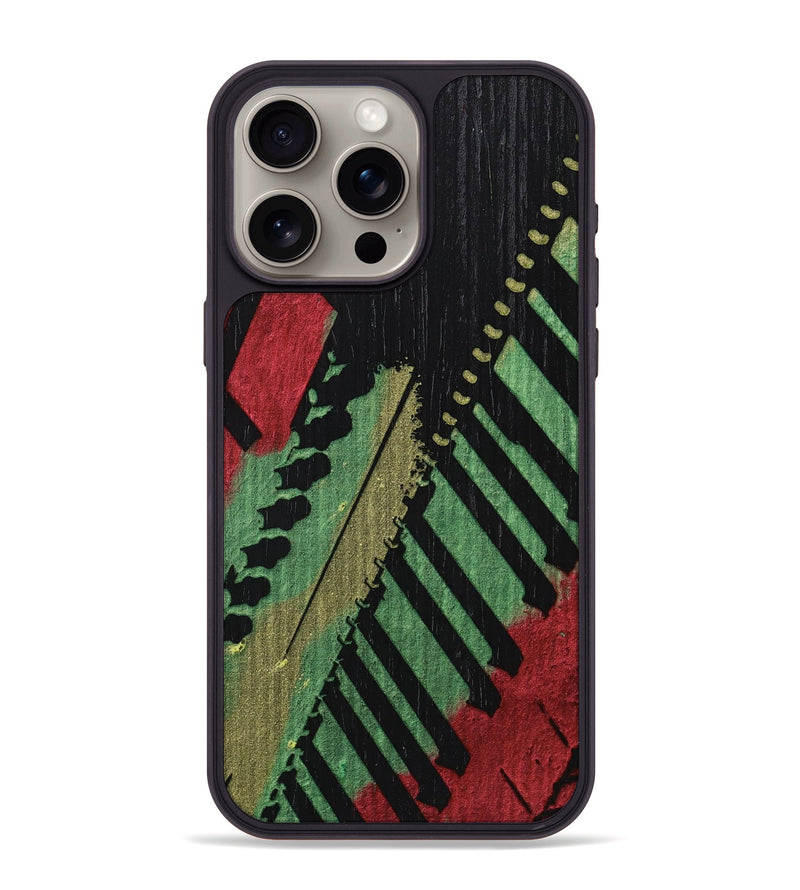 iPhone 15 Pro Max Wood Phone Case - Itzel (Pattern, 724631)